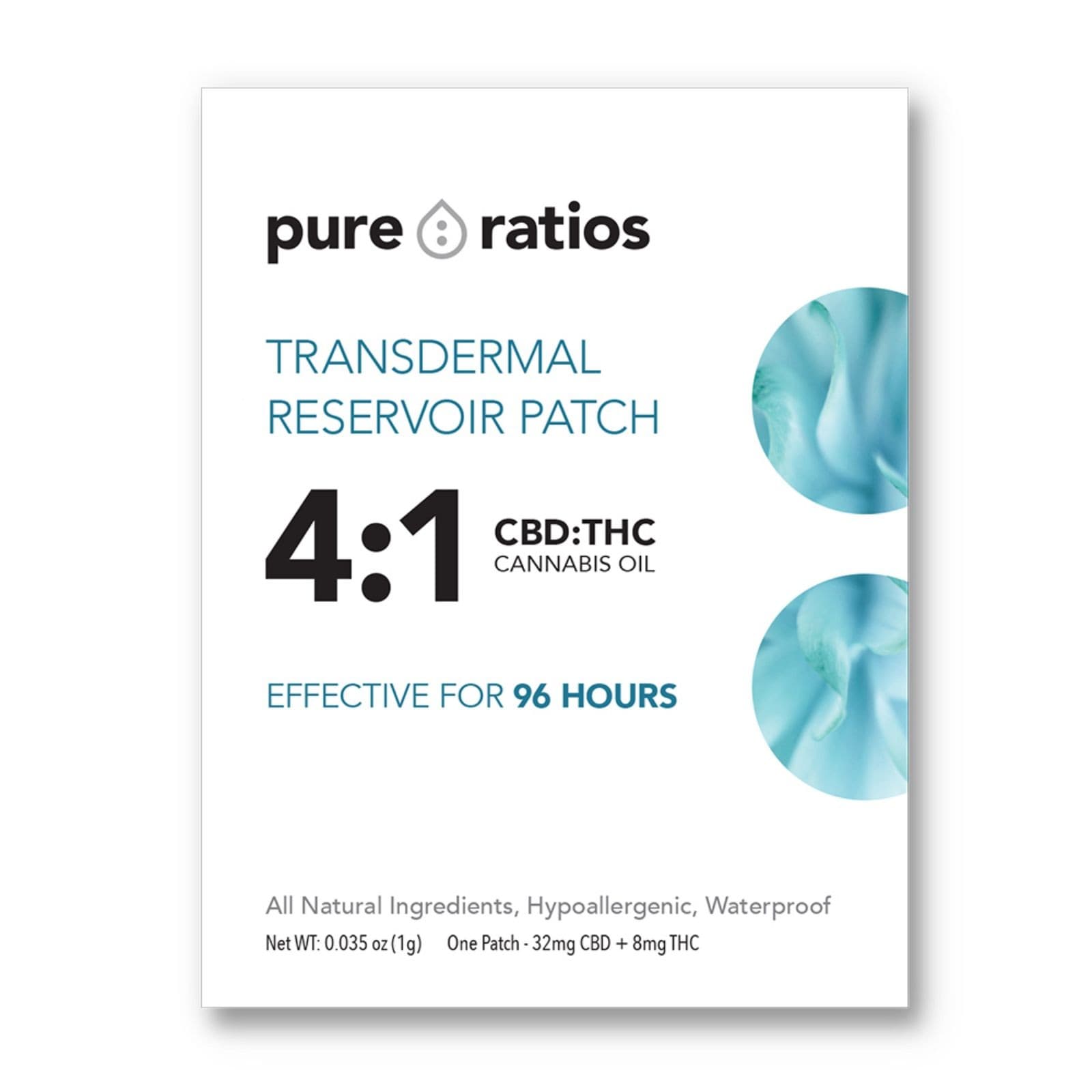 4:1 Transdermal Reservoir Patch 38mg