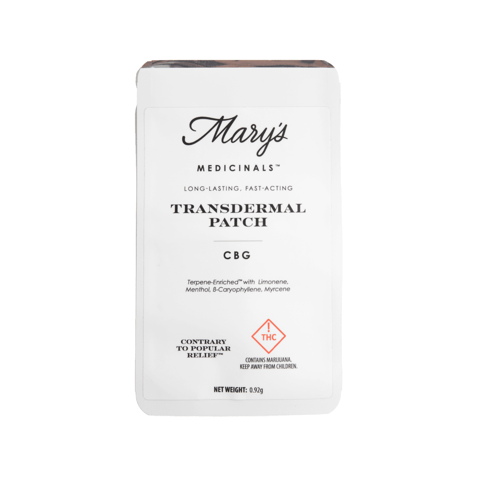 CBG Transdermal Patch