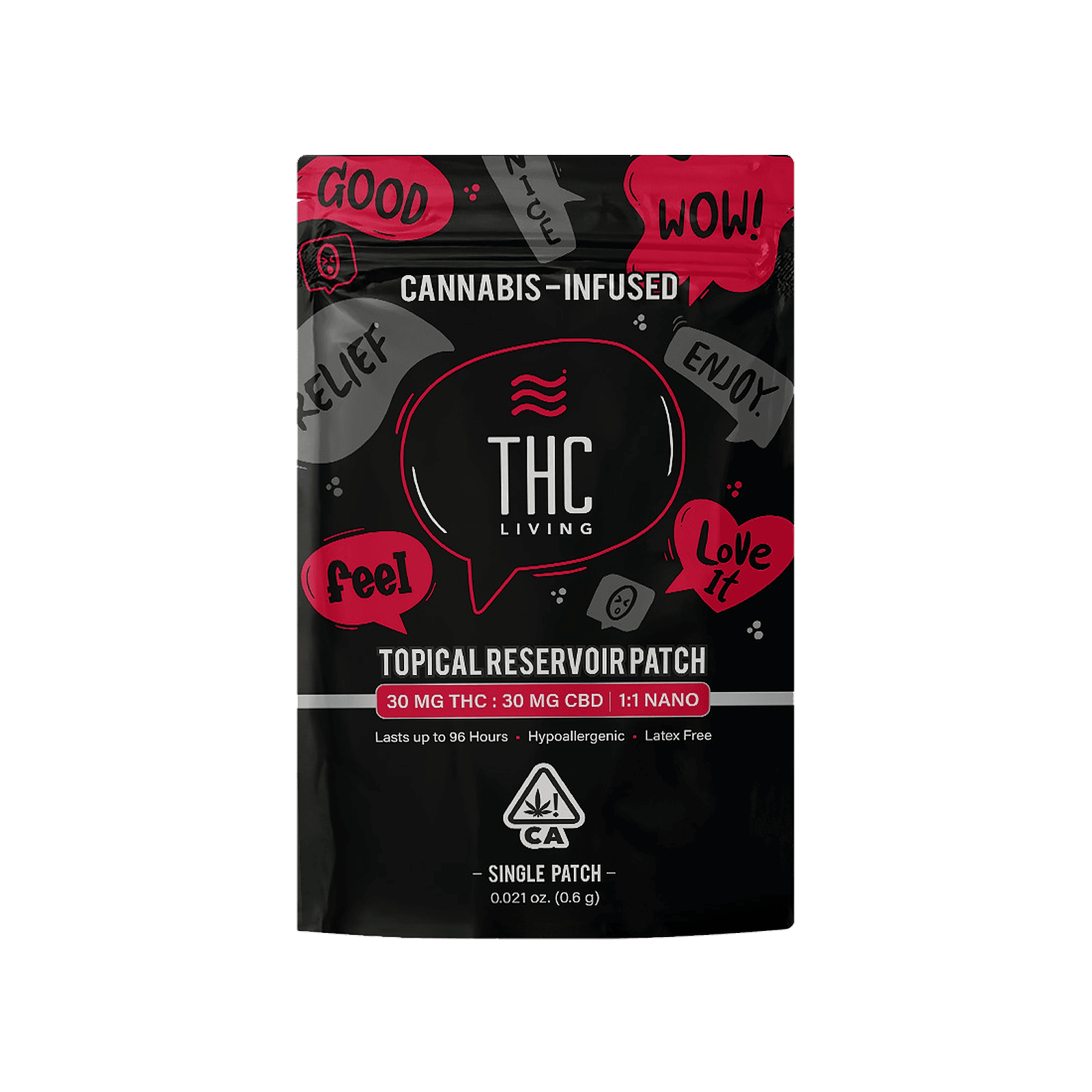 **THC Living Patch 1 to 1