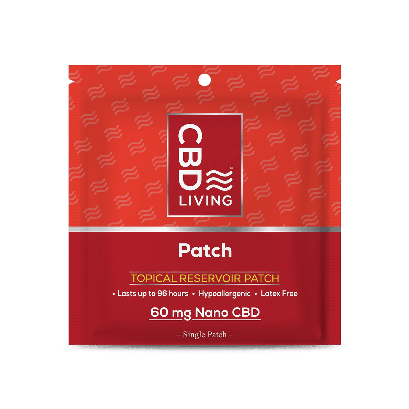 CBD Living Topical Patch 60mg - Transdermal Dab Patch