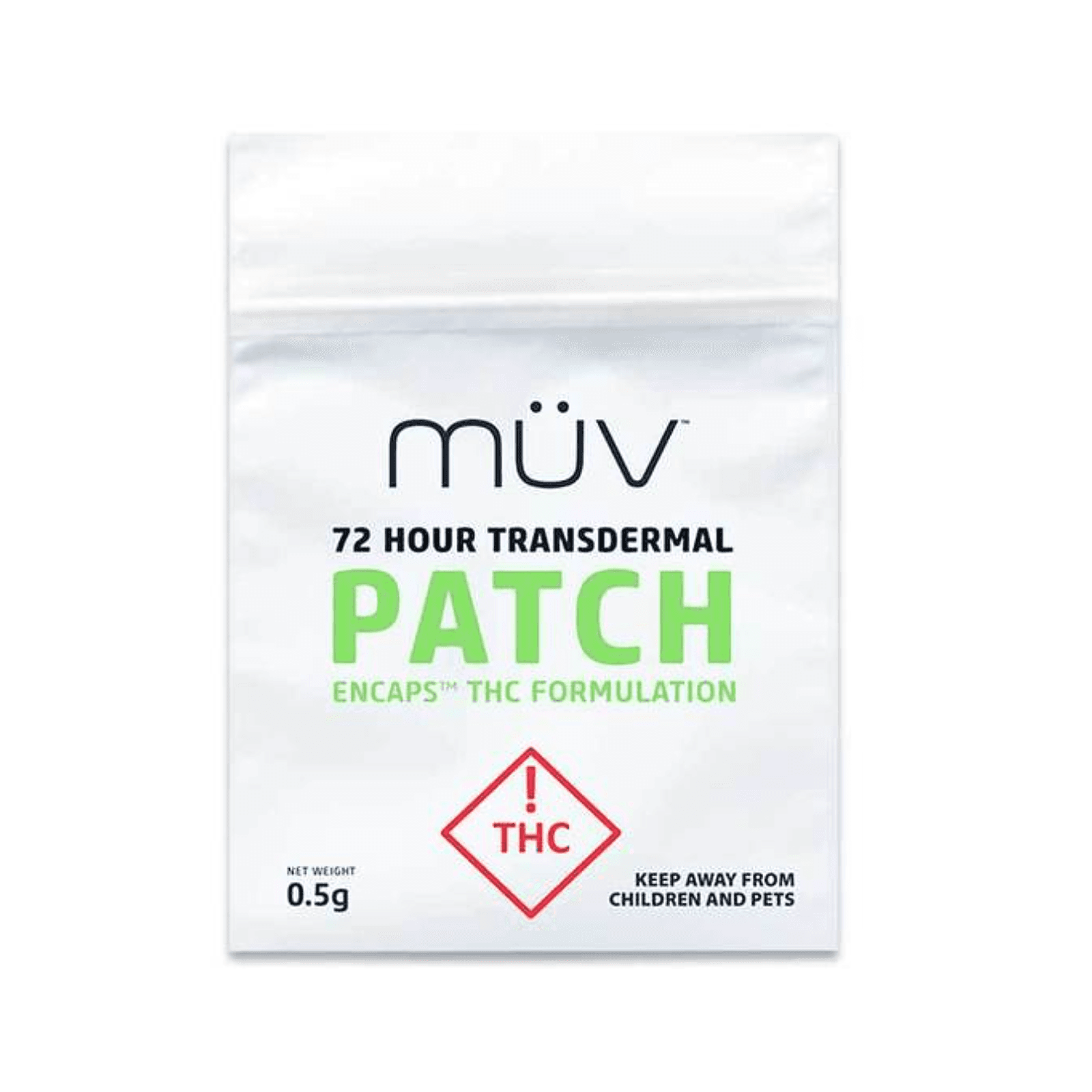 72 Hour Transdermal Patch THC 20mg - Transdermal Dab Patch
